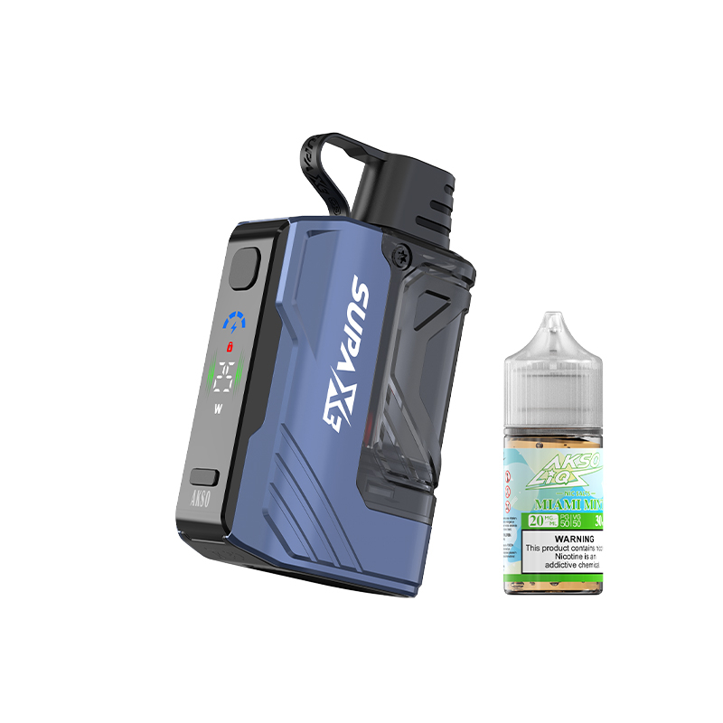 AKSO SUPA X3 OS — лучший в отрасли набор многоразовых капсул огромной емкостью 20 мл.