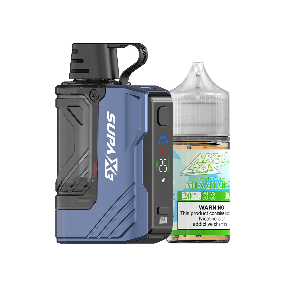 AKSO SUPA X3 OS — лучший в отрасли набор многоразовых капсул огромной емкостью 20 мл.